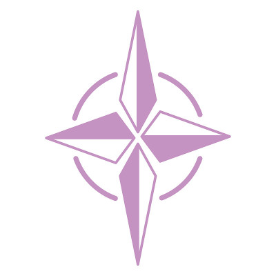 罗盘图标设计矢量