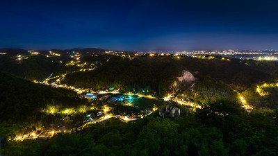 晚上的风景