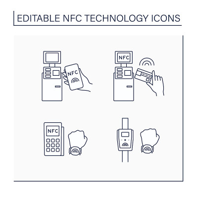 NFC技术线图标设置