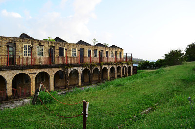 古代历史殖民建筑废墟景观