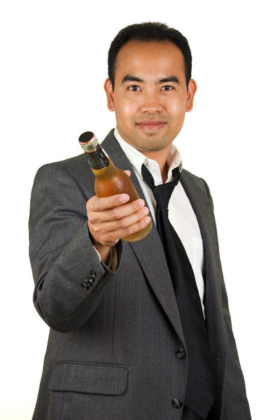 啤酒瓶商人