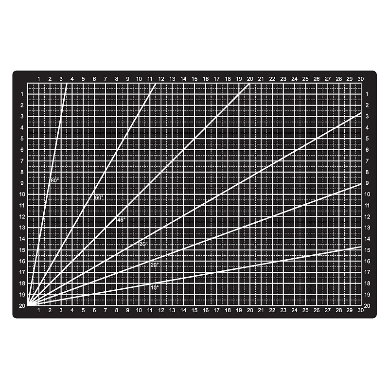 网格线裁切席工艺尺度板、纸板、织物、皮革、纸板矢量