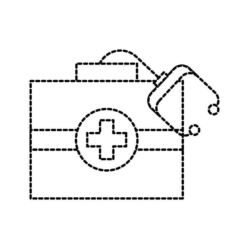 急救箱和听诊器设备