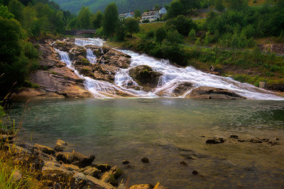 Geiranger在挪威
