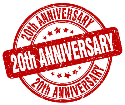 20周年红色垃圾邮票
