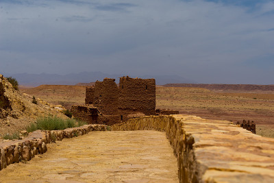Aït Benhaddou的粘土建筑
