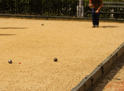 玩petanque