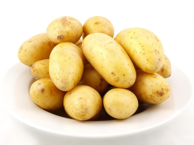 土豆在板