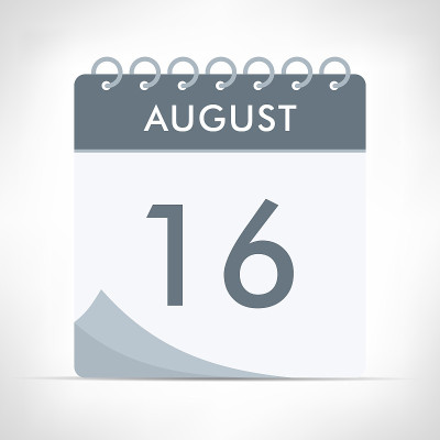 8月16日-日历图标