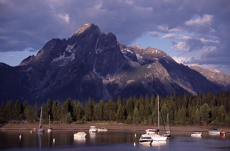 Mt Moran at dawn