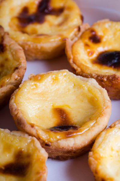 fresh creamy egg tart