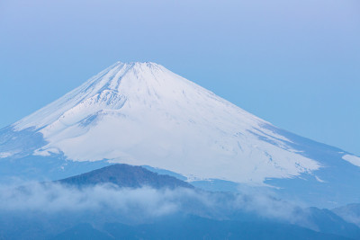 富士山箱根湖日出