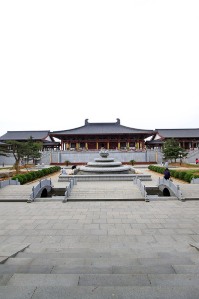 2014年5月10日，河北省唐山市兴国寺佛教建筑景观