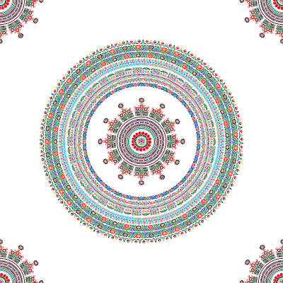 Hungarian repeating pattern 5