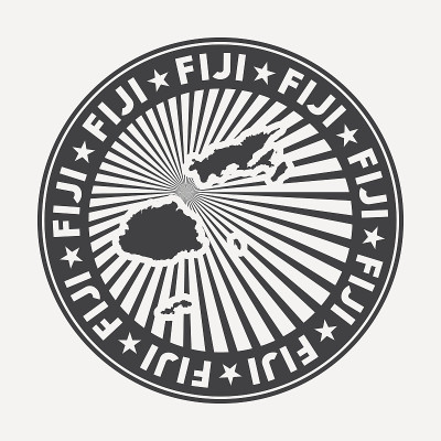 斐济圆形标志。