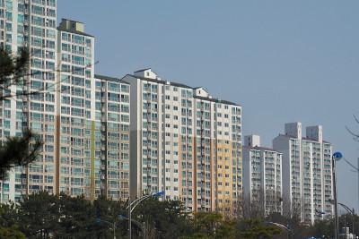 公寓在韩国清州市