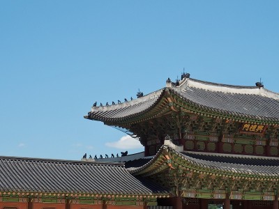 韩国传统宫殿景福宫