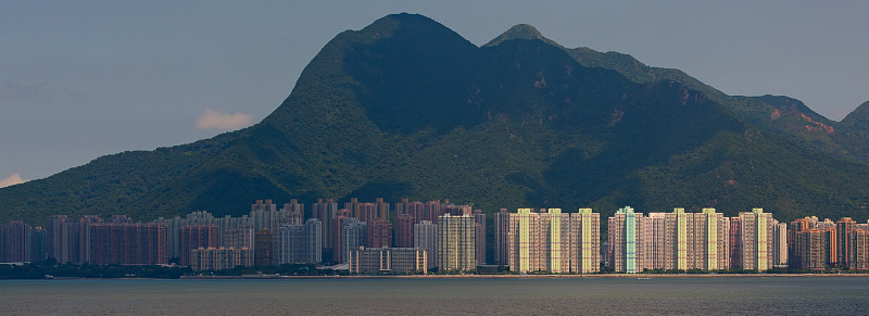 香港密集的高层建筑