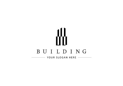 建筑与施工标志设计。