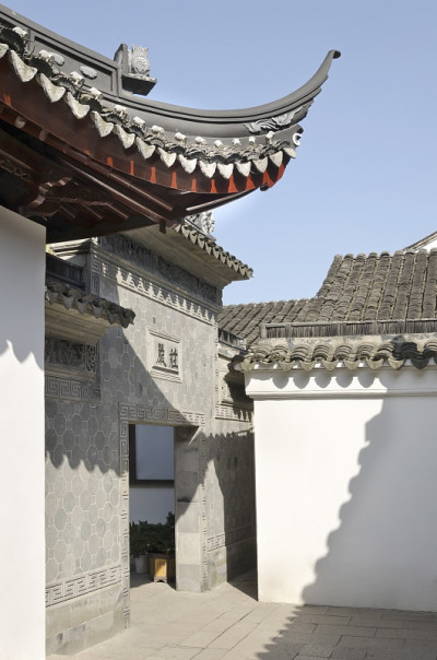上海唐人街的寺庙