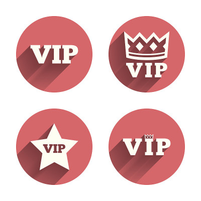 VIP图标。非常重要的人物符号