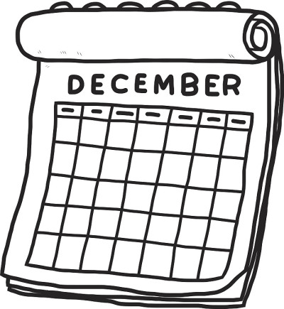 12月日历