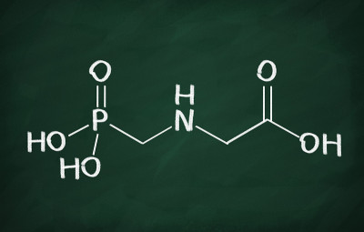 草甘膦分子结构模型