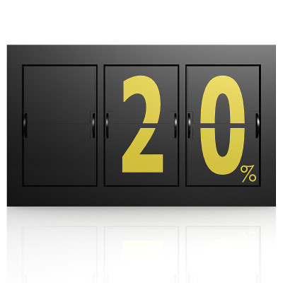 机场显示屏20%