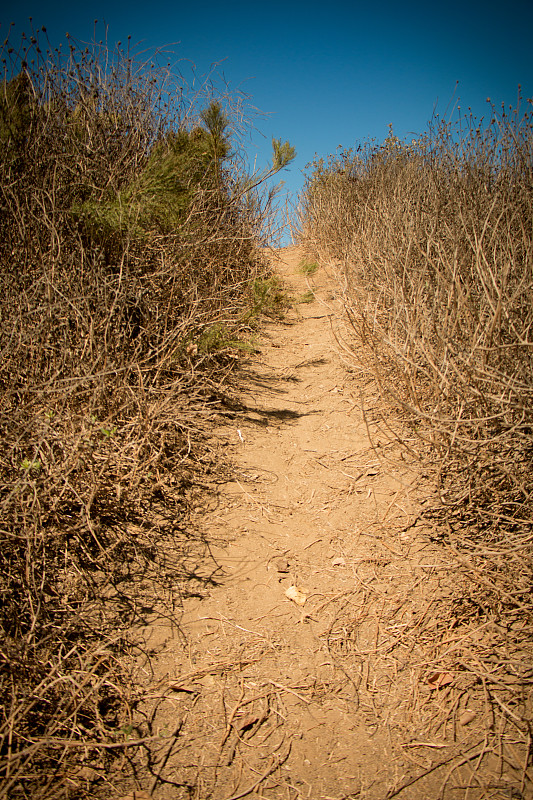 小路上山