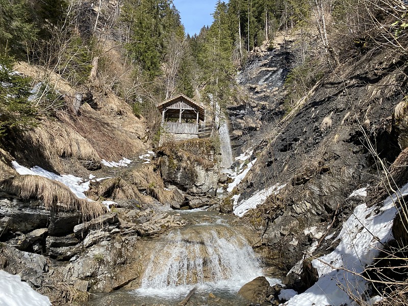 Le Torrent或Le Torrentfall (Cascade du Torrent)， Le