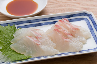 红鲷刺身