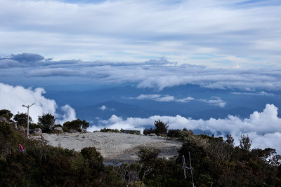 基纳巴卢山的顶峰