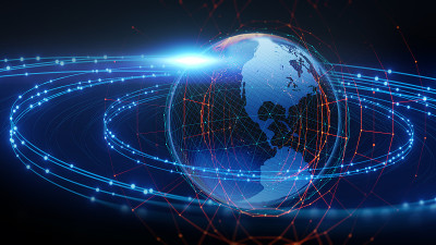 未来地球技术的3d渲染