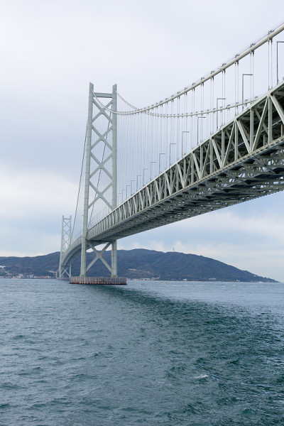 日本神户明石海峡大桥。