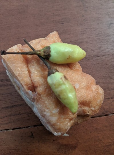 辣椒肉馅豆腐