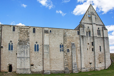 Maillezais。圣皮埃尔大教堂小教堂遗址，vendee, Pays de la Loire