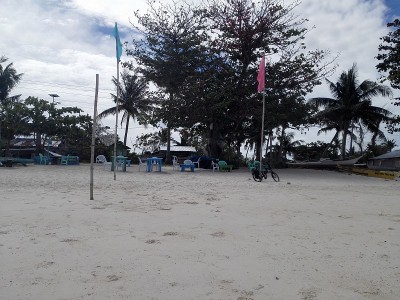 马拉帕斯夸岛的兰戈布海滩