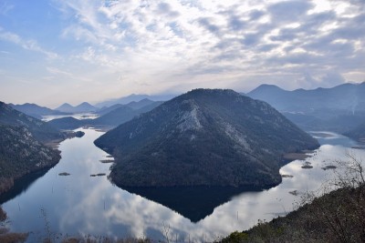 湖Skadar,黑山