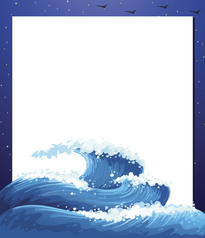 空纸模板与巨浪