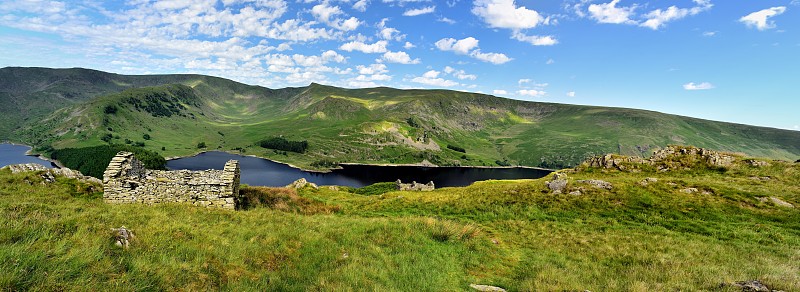 Haweswater自然保护区的阳光