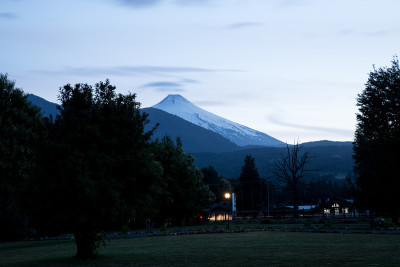 火山喷发的火山