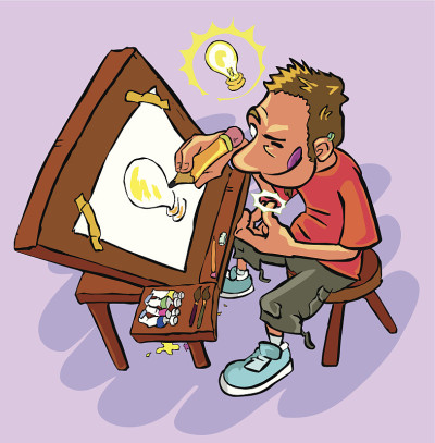 插画家的想法