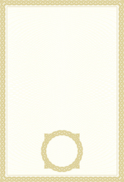 证书和文凭模板。向量