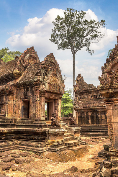 吴哥窟Banteay Srei寺