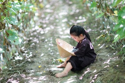 农民的孩子的肖像