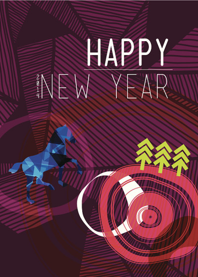 2014年是蓝马年