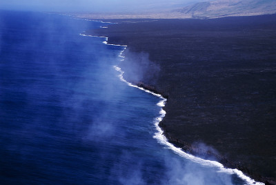 基拉韦厄火山熔岩蒸汽