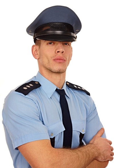 年轻警察的肖像