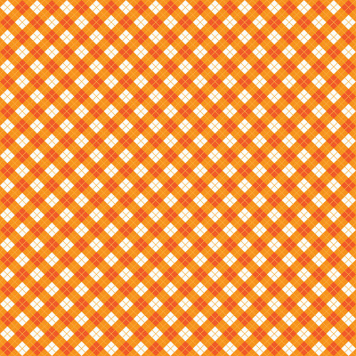 Orange Argyle Diagonal Harlequin Seamless Textile 