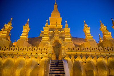 老挝万象pha that luang